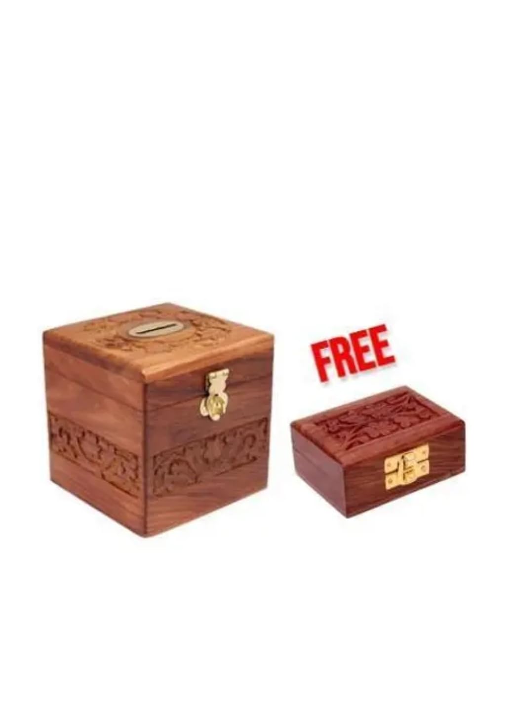 Wooden Carving Coin Bank Money Bank and Piggy Bank for Kids (B0DGTMSDD7) Amazon Price History, Amazon Price Tracker