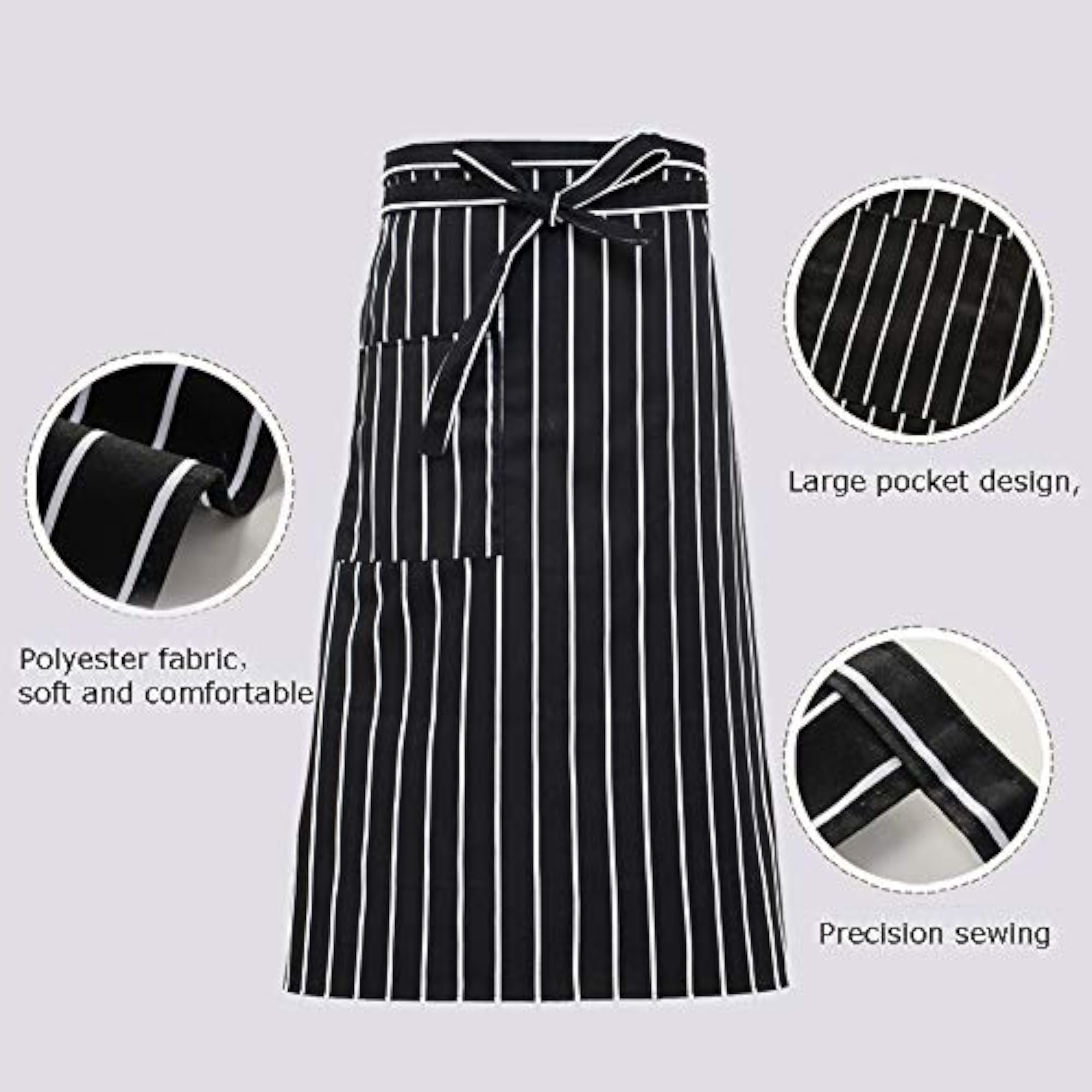 Waist Apron for Men and Women Chef