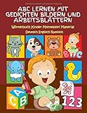  ABC Lernen Mit Gedichten Bildern Und Arbeitsblättern Wörterbuch Kinder Montessori Material Deutsch Englisch Russisch: Meine ersten 100 buchstaben und ... flash cards bedeutungswörterbuch grundschule.