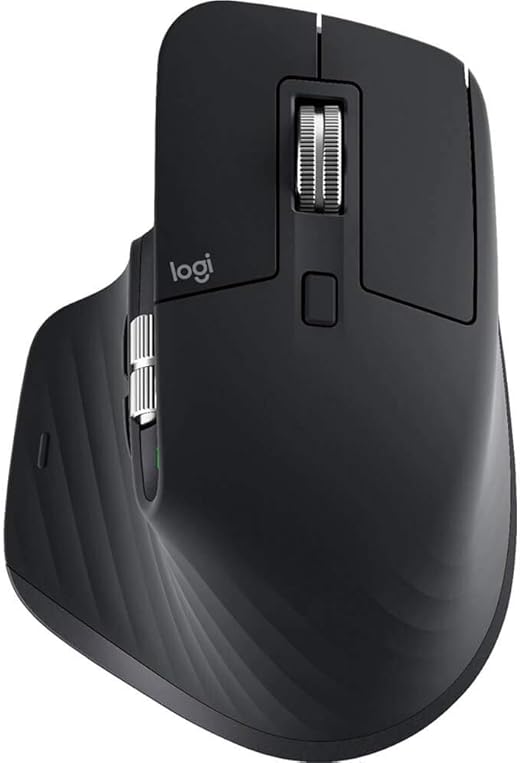 Mouse sem fio Logitech MX Master 3 com Sensor Darkfield para Uso em Qualquer Superfície, Conexão USB Unifying ou Bluetooth com Easy-Switch para até 3 dispositivos e Bateria Recarregável Menor preço em Mouse sem fio Logitech MX Master 3 com Sensor Darkfield para Uso em Qualquer Superfície, Conexão USB Unifying ou Bluetooth com Easy-Switch para até 3 dispositivos e Bateria Recarregável