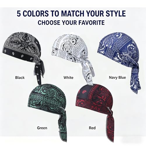 KYAOBEY Paisley Cooling Headscarf Set