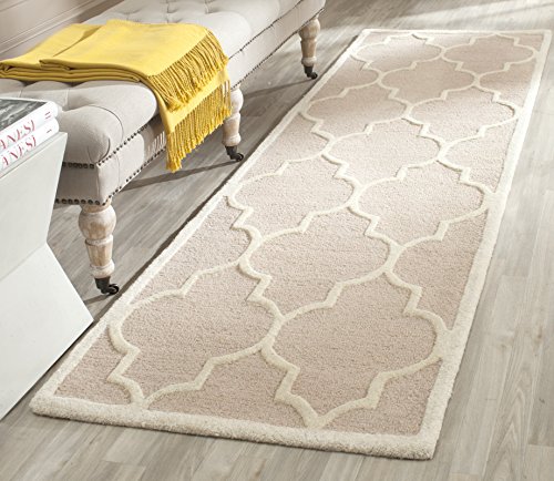 Tapete corredor SAFAVIEH 2.5 x 6 pies beige y marfil miniatura 1