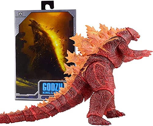 King Of The Monsters - Gоdziιια Toys - Gοdziιια Action Figures - 6 Inch High - 12 Inches Long (Red) #TOP2