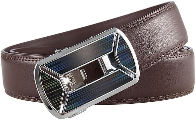 Alloy Automatic Leather Belt Casual Fashionable Waist for Pants image 2