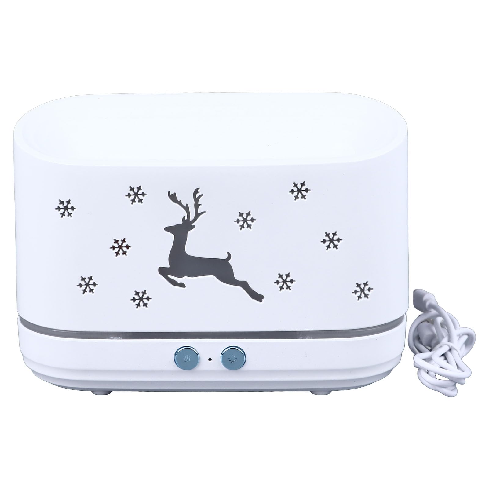 Diffuseur d'huiles essentielles flamme 300ml et humidificateur ultrasonique USB pour maison