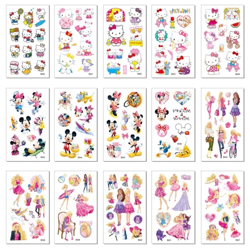 60 Blätter Tattoo kinder kindertattoos hautfreundlich klebetattoos jungen mädchen Junge temporäre fake tattoos tatoo
