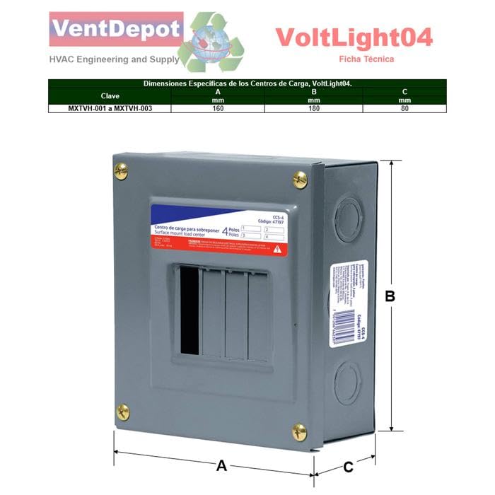 Centro de carga de 3 pastillas 9 Imagen adicional