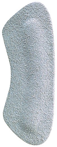Image of pedag, Stop German Made Soft Suede Leather Heel Grip Unisex One Size Fits All, Gray, Pair, 5 Count