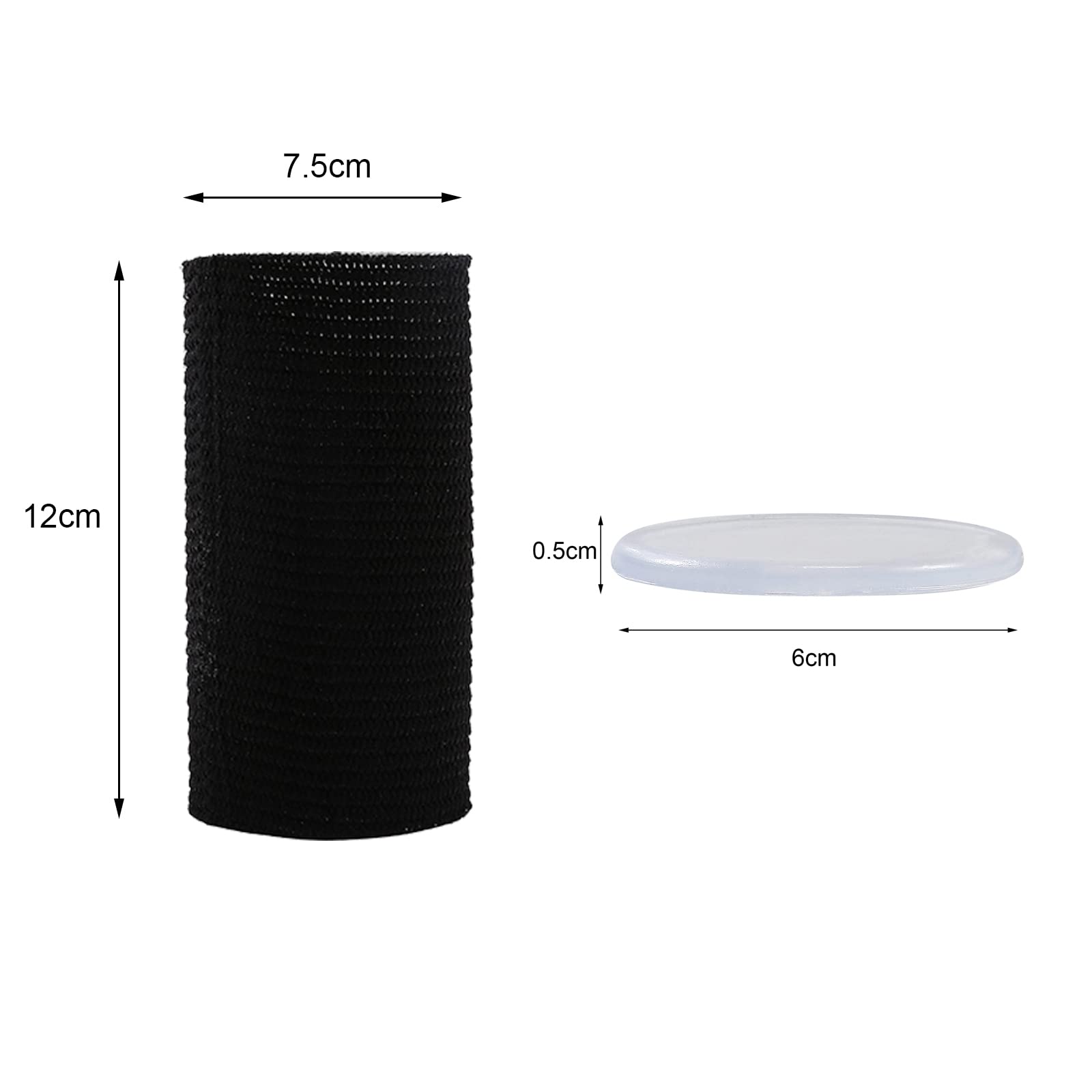 2x Gel-Knöchelschoner Für Skates | Elastische Kompressionsmanschetten