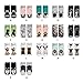 LUCKYCAT Calcetín Unisex Adulto Calcetines De Algodón Niña Calcetines Divertidos Acogedor Transpirable...