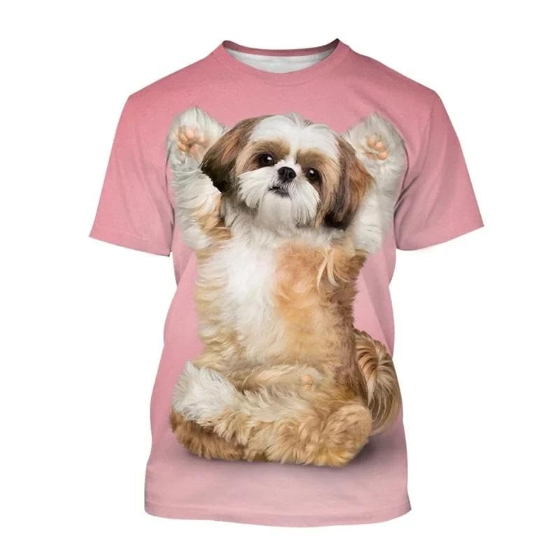 T-shirt imprimé 3D homme respirant pour éviter la chaleur avec style original