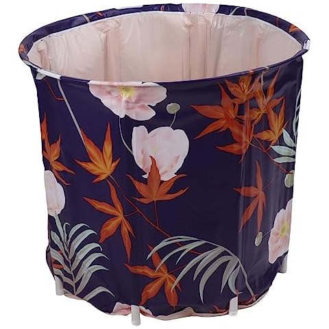 YWBL-WH Portable Foldable Soaking Bath Tub Cover