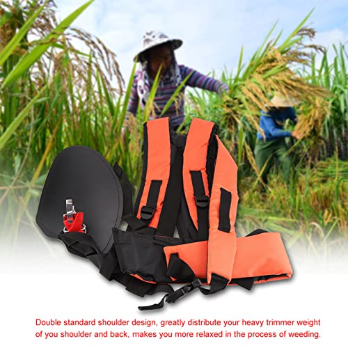 Alças de ombro duplas para aparador universal, alça de corte ajustável com alça de ombro, cinto em Y