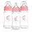 Nenesupply Natural Baby Bottles Newborn Feeding Bottles Slow Flow Breastfeeding Bottle for Breastfed Babies Wide Neck 9oz Anti Colic Level 2 Nipple for 1+ Month Infant Replace Spectra Bottle Pumping