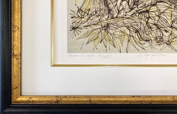 Amazon.co.jp: 特価 ≪ ジャン カルズー ≫ オリジナル リトグラフ石