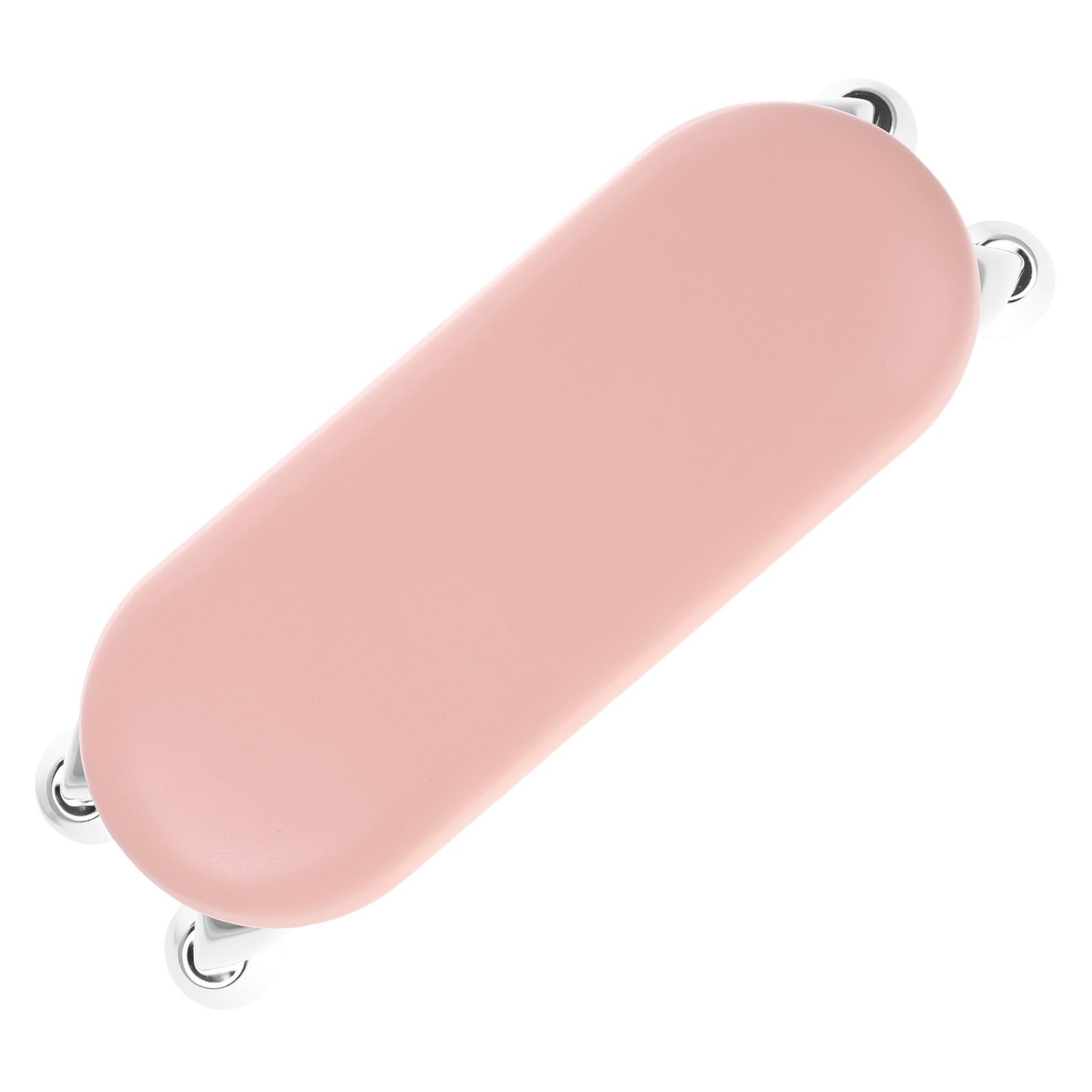 Cuscino Poggiabraccio per Manicure Rosa in Pu e Ferro, Portatile