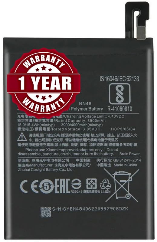 Original BN48 Battery for Xiaomi Redmi Note 6 Pro - (4000 mAh) - 1 Year Warranty_MC11 (B0DG2G8RYH) Amazon Price History, Amazon Price Tracker