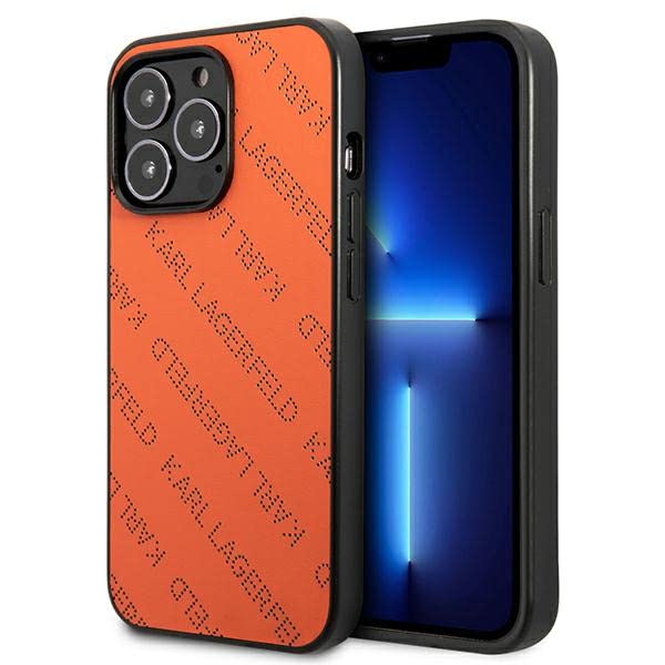 Karl Lagerfeld KLHCP13XPTLO Coque de Protection Rigide pour iPhone 13 Pro Max 6,