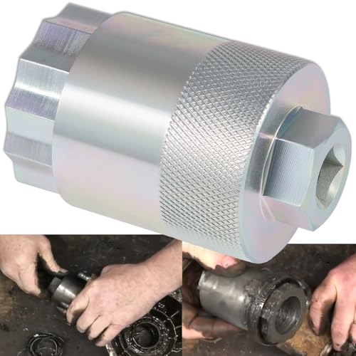 Image of 64mm Pinion Bearing Nut Socket Wrench Tool for 2007-2018 Honda 420 Rancher - Rear (07-18) & Front (07-13) Differential Service
