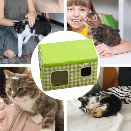 Niche pour chien extérieur et intérieur cabane isolée chatons - 5