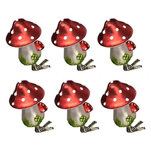 Mushroom Xmas Ornaments