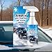 Windshield Deicer Spray, 120ml Fast Acting Glass Remover, Anti Freeze Snow Ice Cleaner, Bottle Sturdy, Car Accessory with Quick Spray Design, SUV Rv Sedan Truck Minivan Auto Use