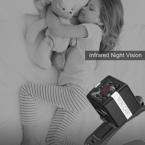 Miaoqian 1080P 12MP MINI Micro câmera Full HD Video Cam Audio Detecção de movimento para bebê pet ao