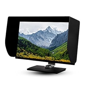 iLooker 32P 31 & 32 inch Pro Edition LCD LED Video Monitor Hood Zonnescherm Zonnescherm Zonkap voor Dell HP Viewsonic Philips Samsung LG EIZO NEC ASUS ACER BENQ AOC LENOVO, Past Monitor Frame Breedte