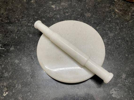See full amazon price history chart for CHULO Rolling pin and Borad Set (10 inch)/chakla belan Set/chkla belan Set for Kitchen/Stone roti Maker/Green chkla/Stone chkla/chapati chkla belan (White CHKLA BELAN) CHULO Rolling pin and Borad Set (10 inch)/chakla belan Set/chkla belan Set for Kitchen/Stone roti Maker/Green chkla/Stone chkla/chapati chkla belan (White CHKLA BELAN) (B0CLGYGXLK) Amazon Price History, Amazon Price Tracker