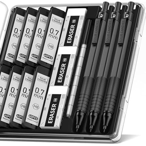 Four Candies Mechanical Graphite Pencil Set Cover
