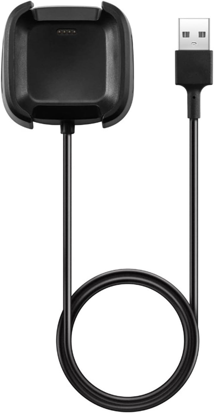 USB Charging Dock Holder Charger Station Cradle for Fitbit Versa Smart Watch image 3