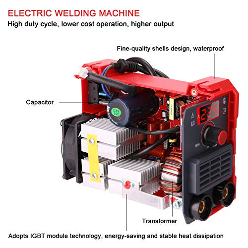 yeacher 20-225A MMA-225 Máquina de Solda Elétrica Doméstica Mini Inversor Portátil 220V IGBT Digital