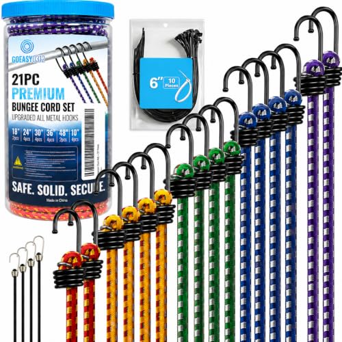 GOEASY0312 20-Piece Bungee Cords