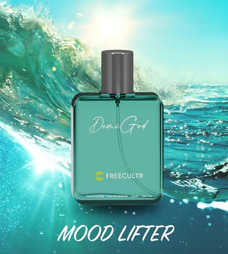 Freecultr EDP Demigod for Men | Perfume For Men | Eau De Parfum | Long-Lasting | 24-Hour Freshness | Premium Fragrance | Mood Lifter | Versatile -... - Image 3
