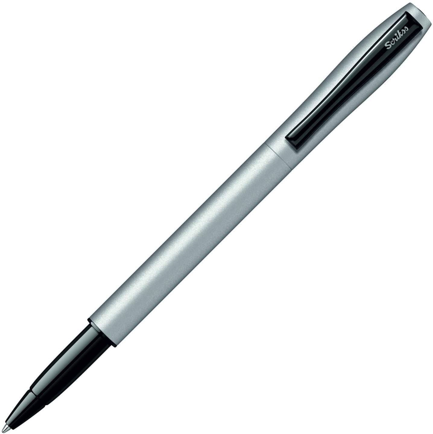 Scrikss Pióro kulkowe karnawałowe końcówka 0,7 mm srebrne