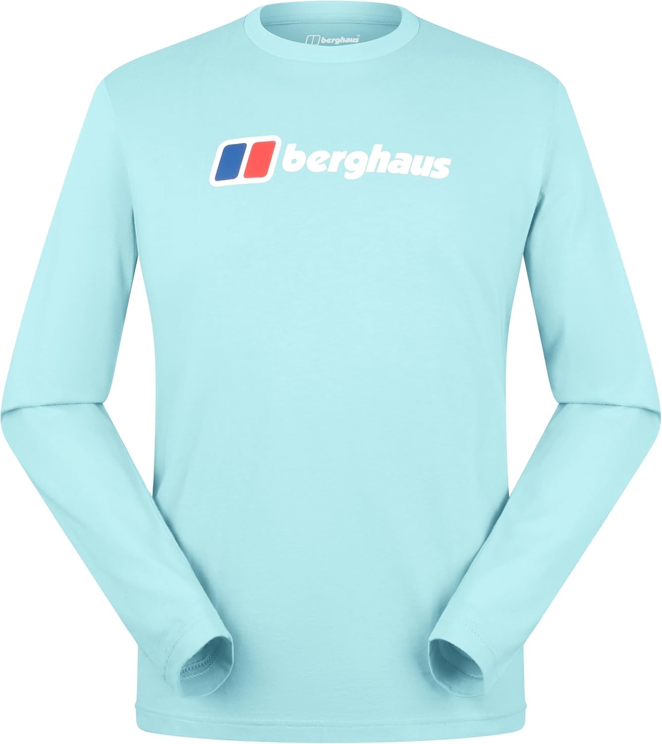 Berghaus Men's Big Logo T-Shirt | 100% Cotton Non-Technical T-Shirt, Arctic, S