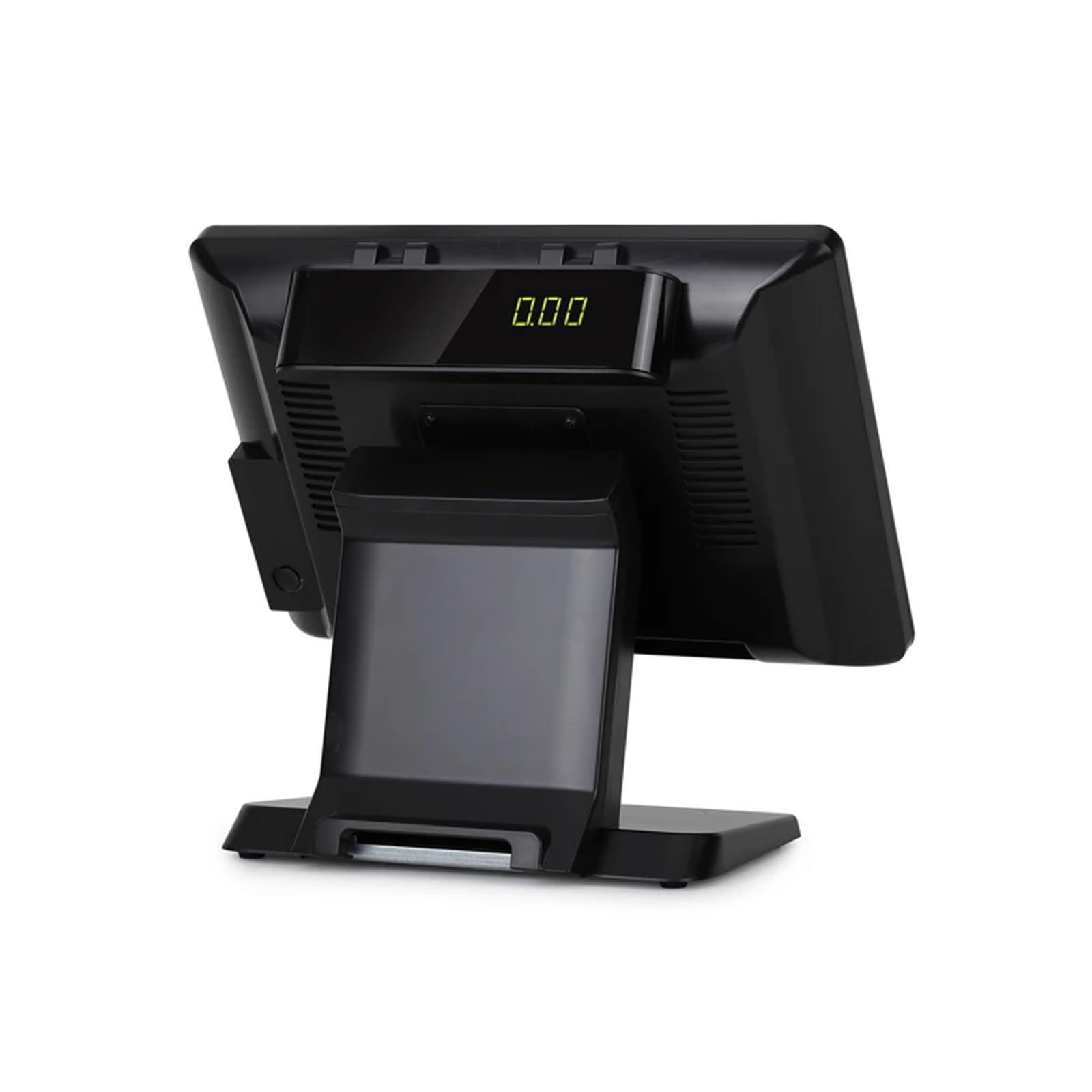 Registratore di Cassa, registratore di Cassa con Sistema POS, Touch Screen da 14 Pollici con VFD e Software per Negozi al Dettaglio, per Piccole attività commercia,I3 4g 64g WiFi Vfd-1