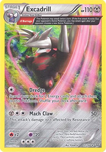 Pokemon - Excadrill (97/160) - XY Primal Clash - Holo