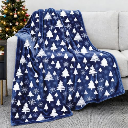 Huucozn Kuscheldecke Weihnachten Couchdecke überwurf Decke Warme...