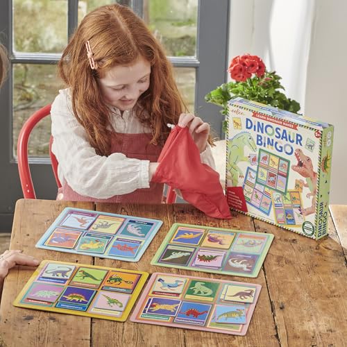 Dinosaur Bingo para niños 5+, juego educativo miniatura 4