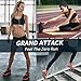 Grand Attack Barefoot Shoes Women Wide Toe Box Zero Drop Wrestling Weightlifting Gym Fitness Shoes Breathable Lightweight All Black Size 10.5-11