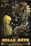 La Belle et la Bete Beauty and the Beast Vintage Movie Poster CANVAS Print