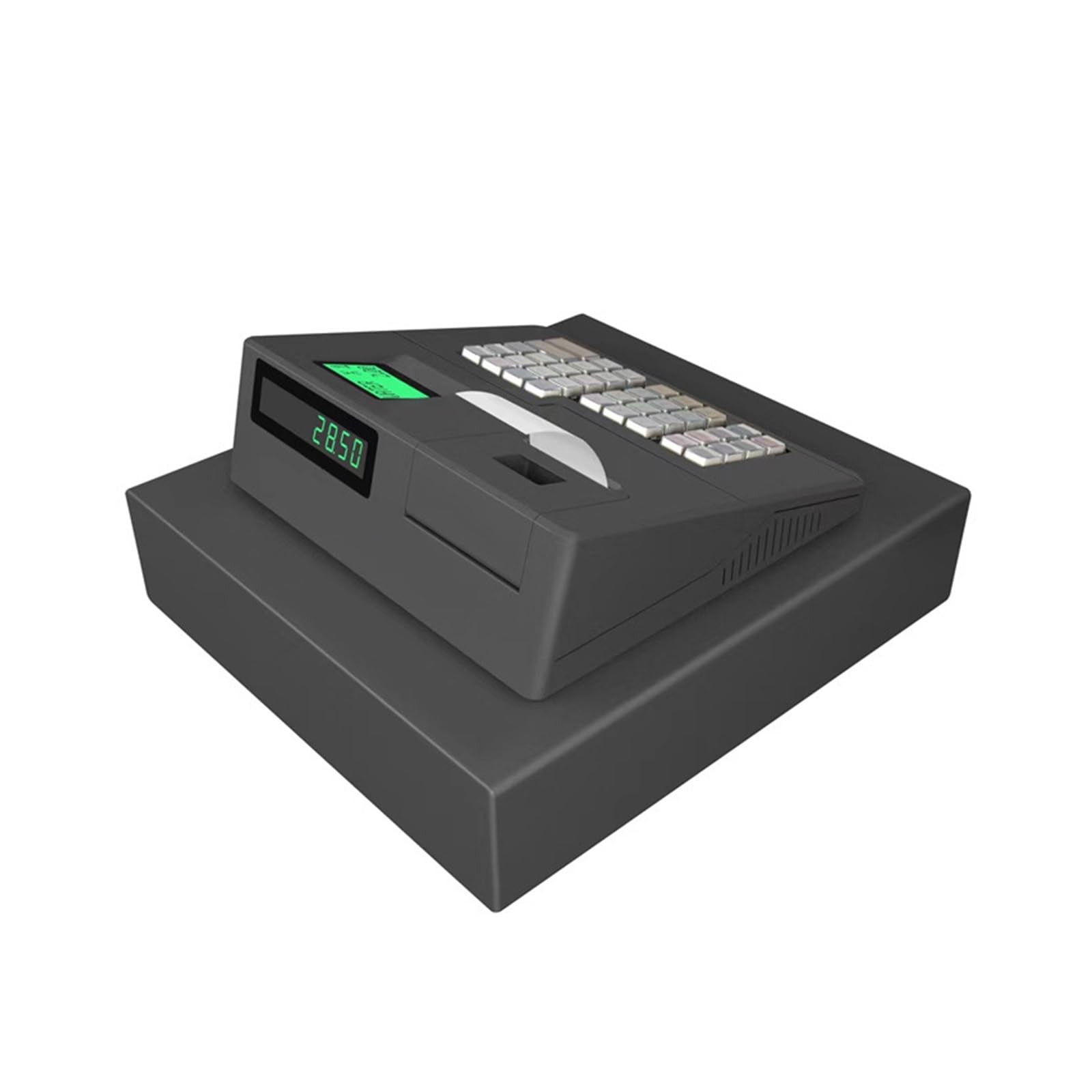 Registratore di Cassa Registratore di cassa con inglese a 38 tasti, di registratore di cassa automatico con software di gestione ECR600