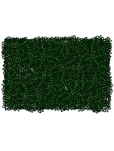 Image of Story@Home Artificial Gardening Mats Fern Wall Panels Covering Roof /Cover Wall /Wdding Party Foliage /Garden /Backyards - Maroon