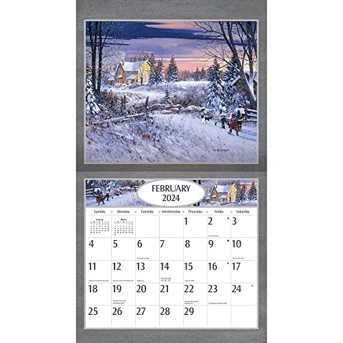 LANG Hockey Hockey Hockey 2024 Wall Calendar (24991001916) by Lang - Image 3