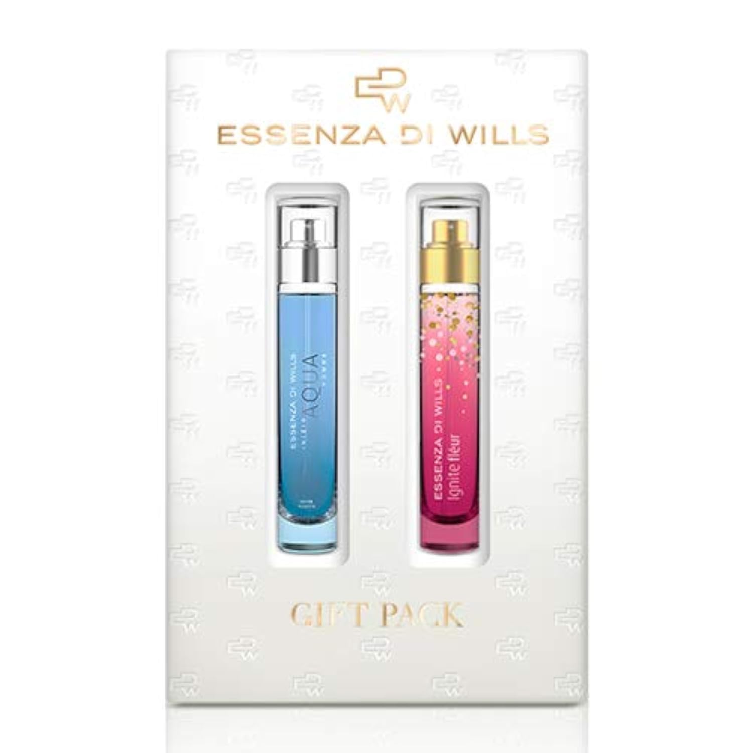 EDW Essenza Inizio Aqua Homme & Ignite Fleur Luxury Eau De Toilette for Men & Women 32ml, Travel Gift Pack | Long Lasting Smell| For Men & Women| Combo Pack