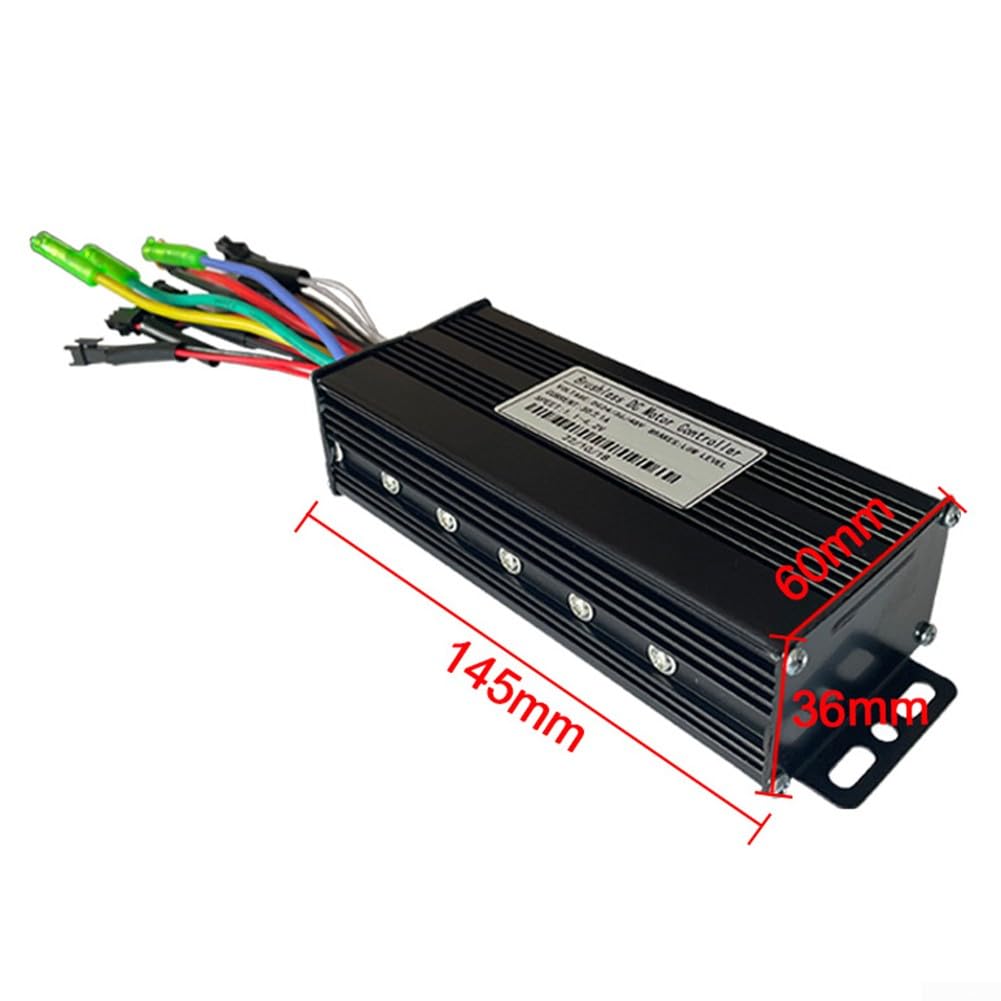 BuyWeek Brushless Motor Controller Kit, DC 24V 36V 48V 750W 1000W 30A Sinuswelle Bürstenlose