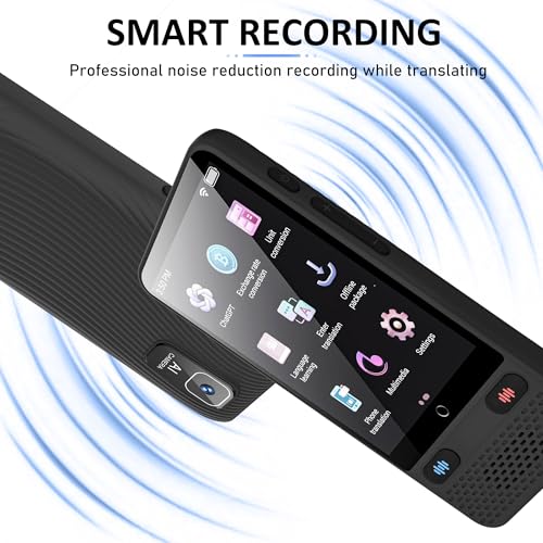 Language Translator Device,2024 Latest Two-Way Language Translator in 138 Languages, Online/Offline/AI/Voice/Photo Translation, Standy 240H, Portable Instant Translator for Business,Study & Travel 9 Language Translator Device,2024 Latest Two-Way Language Translator in 138 Languages, Online/Offline/AI/Voice/Photo Translation, Standy 240H, Portable Instant Translator for Business,Study & Travel - Image 7