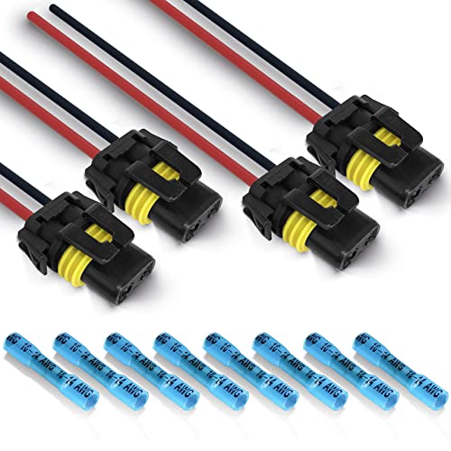 Plus de faux contacts de phares antibrouillard avec l'adaptateur femelle 9005 9006