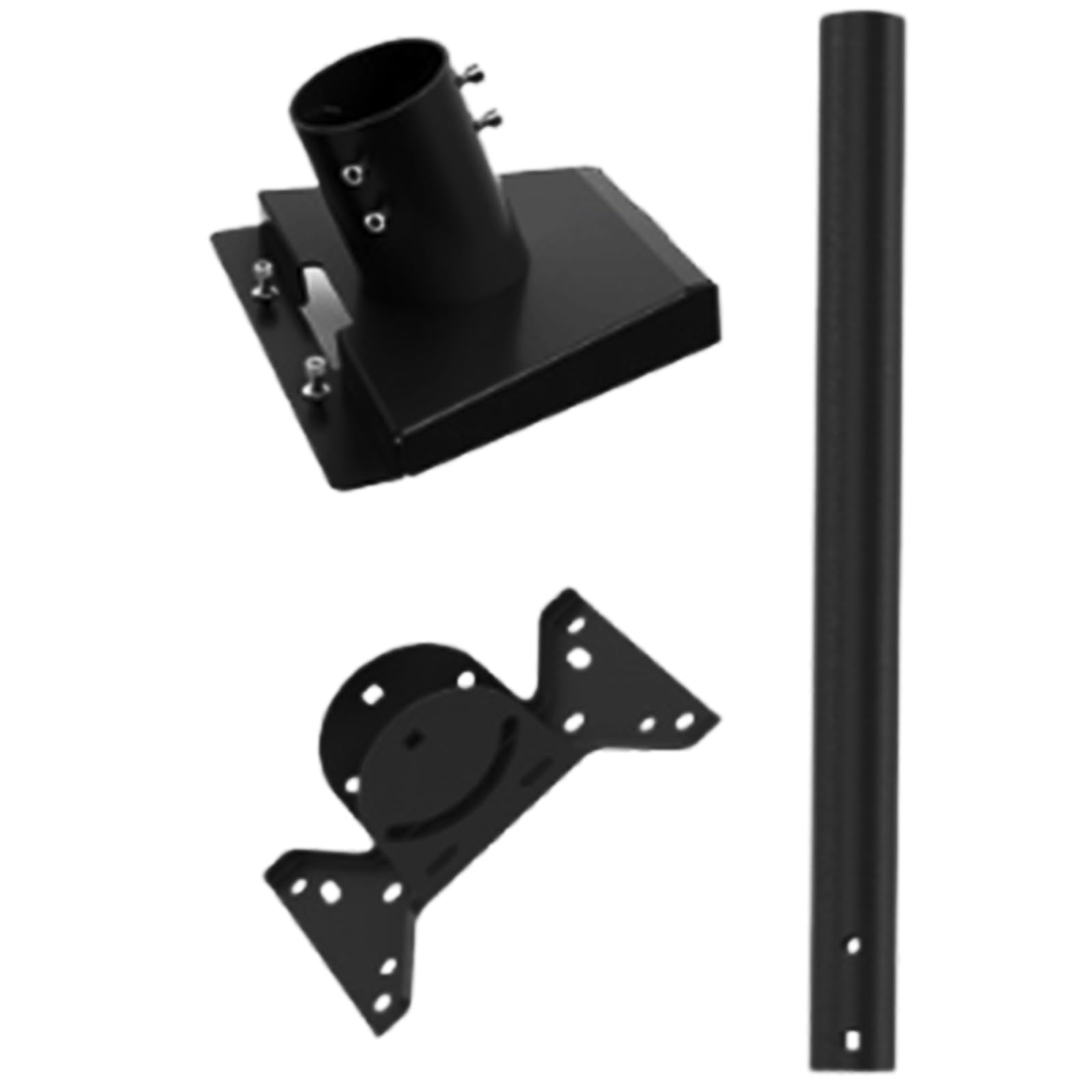 Support permanent pour antennes d'extérieur - Angle réglable à 360 degrés - Compatible avec mur et plafond - Résistant aux intempéries